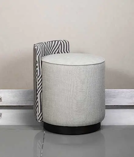 Mira-Footstool Mira Pouffe - Image 1